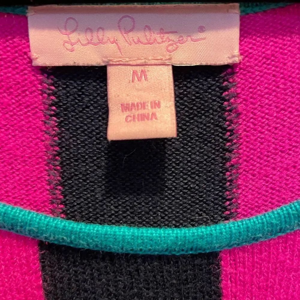 Lilly Pulitzer Isabella Color Block Knit Dress - Picture 4 of 5